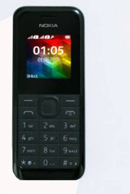 Nokia 105 Ds (BLACK) 
