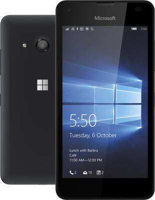 Microsoft Lumia 550 (Black, 8 GB) 