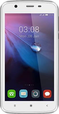 Videocon Infinium Z45 Dazzle (White/Silver, 8 GB) 