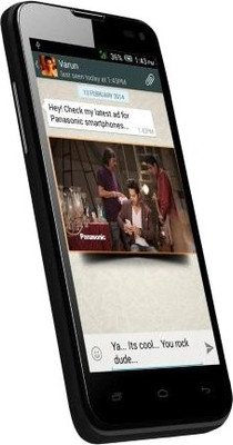 

Panasonic T41 with 8 GB ROM (Black, 8 GB)(512 MB RAM)