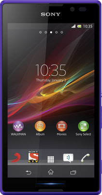 

Sony Xperia C (Purple, 4 GB)(1 GB RAM)