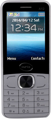 Infix A-12 Dual Sim Multimedia 2.4 Inches(Grey)