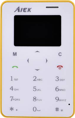 AIEK X6 Credit Card Size