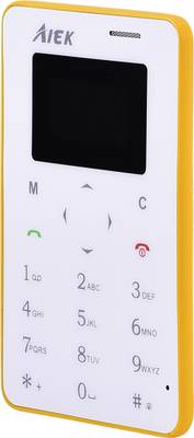 AIEK X6 Credit Card Size