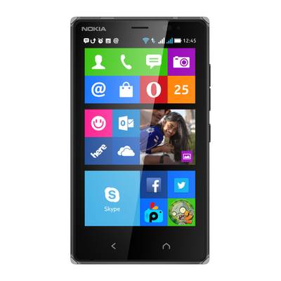 Nokia X2 Dual SIM (Black, 4 GB) 
