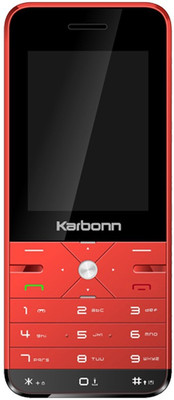 

Karbonn K Phone 9 Dual Sim - Red & Black(Red)