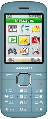 

Adcom X21 (ELEGANCE) Dual Sim Mobile-Blue(Blue)