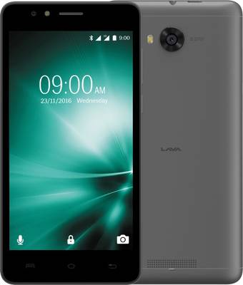 Lava A73 (Dark Grey, 8 GB)