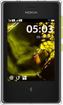 Nokia Asha 503 (Yellow, 128 MB)