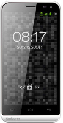 KARBONN Smart A12 (White & Silver, 4 GB)(512 MB RAM)