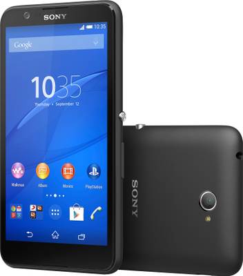 Sony Xperia E4 Dual Sim (Black, 8 GB) 