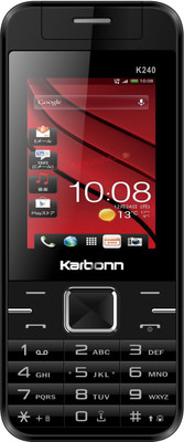 

Karbonn K240(Black & Gold)