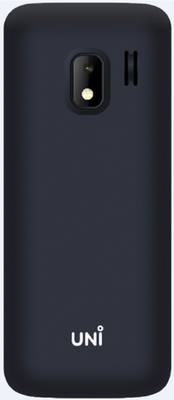 UNI 2.4 Inch Dual Sim Mobile (Black) 