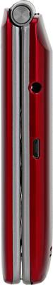 Darago 240 Flip Phone (Classy Red) 