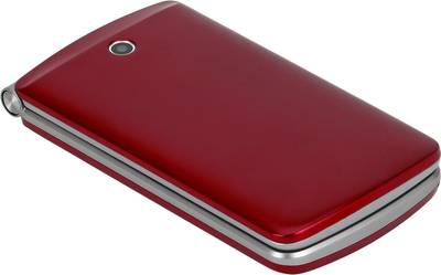 Darago 240 Flip Phone (Classy Red) 