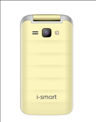 i-smart IS-204 Flip (White & Gold)
