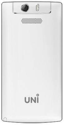 UNI Triple Sim Touch Screen Feature Phone With 5mp Rotating Camera -W (White) 