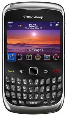 BlackBerry Curve 3G 9300 (Graphite Grey, 256 MB)