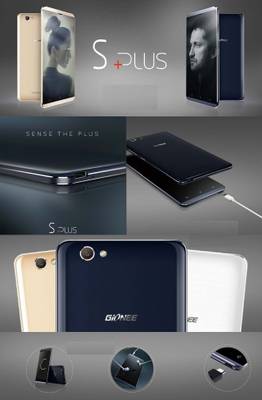 Gionee S Plus (Gold, 16 GB) 