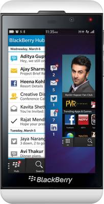 BlackBerry Z10 (Pure White, 16 GB) 