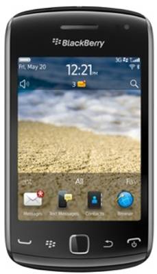 BlackBerry Curve 9380 (Black, 512 MB)