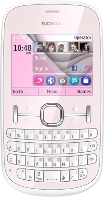 Nokia Asha 201(L.Pink)