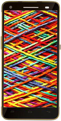 Micromax Canvas 4 Plus A315 Dual Sim - Black & Gold (Black, Gold, 16 GB) 