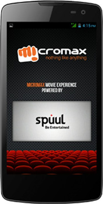 Micromax Canvas Tube A118R (Black, 4 GB)(1 GB RAM)