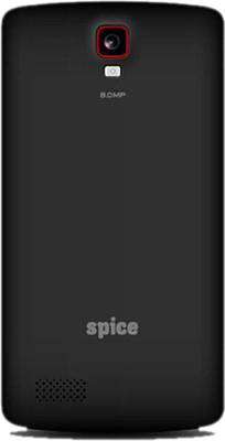 Spice Mi - 507 Smartphone - Red &amp; Black (Red, 4 GB)