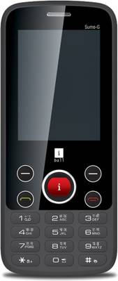iBall 2.4 Sumo-G Dual Sim (Black, Green) 
