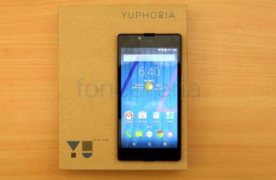 YU YUPHORIA (BLACK SILVER, 16 GB) 