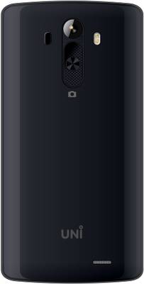 UNI Dual Sim Touch Screen Feature Phone With 5+0.3mp Camera -B (Black) 