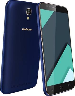 Karbonn Quattro (4G) L50-HD (Blue, 16 GB) 