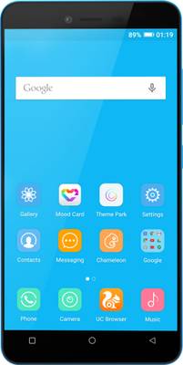 Gionee P5L (Blue, 16 GB)