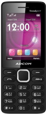 

Adcom X17 (TRENDY) Dual Sim Mobile(Black)