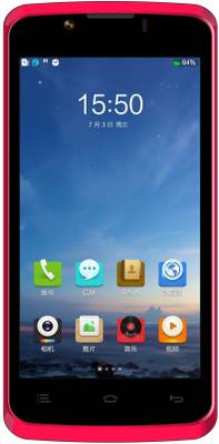 ZOPO ZP590 (Red & Silver, 4 GB) 
