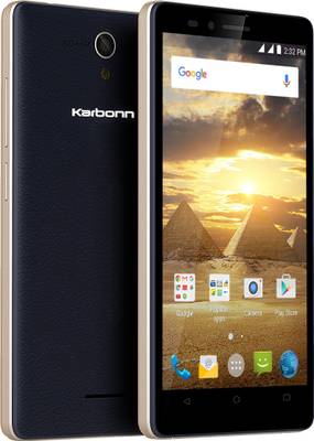 Karbonn Aura Power (Black-Champagne, 8 GB)