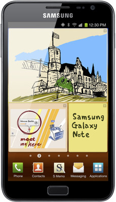 (Refurbished) SAMSUNG Galaxy Note (Blue, 16 GB)(1 GB RAM)