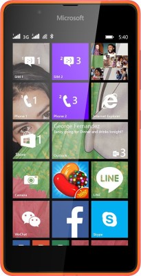 MICROSOFT Lumia 540 (Bright Orange, 8 GB)(1 GB RAM)