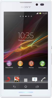 Sony Xperia C (White, 4 GB) 
