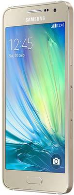Samsung Galaxy A3 (Champagne Gold, 16 GB) 