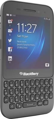 BlackBerry Q5 (Black, 8 GB) 