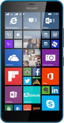 Microsoft Lumia 640 XL (Cyan, 8 GB) 
