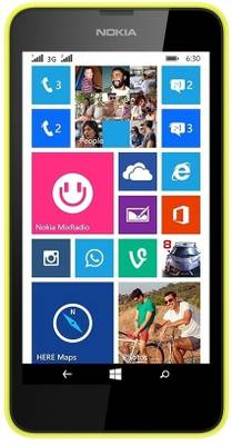 Nokia Lumia 630 (Bright Yellow, 8 GB) 