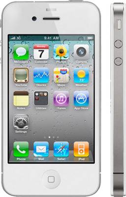 Apple iPhone 4S (White, 8 GB)