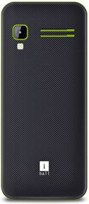 iBall Sumo Star 2.8H Dual Sim (Black, Green) 