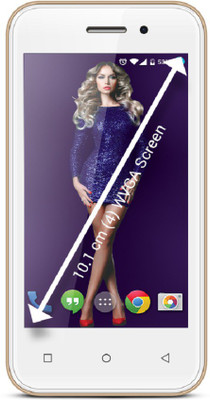 

Zen Admire Curve 4 GB with Free Back Cover (Champagne Gold, 4 GB)(512 MB RAM)