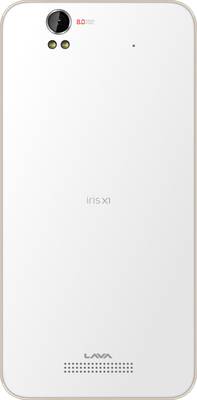 Lava Iris X1 (White and Gold, 8 GB)