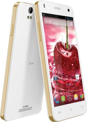 Lava Iris X1 (White and Gold, 8 GB)