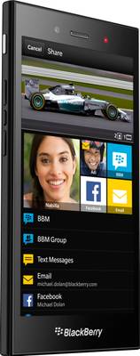 BlackBerry Z3 (Black, 8 GB) 